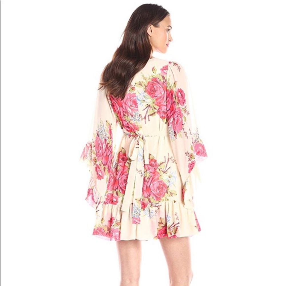 Betsey Johnson Floral Bambi Romance Dress Sz 4 - Picture 2 of 7